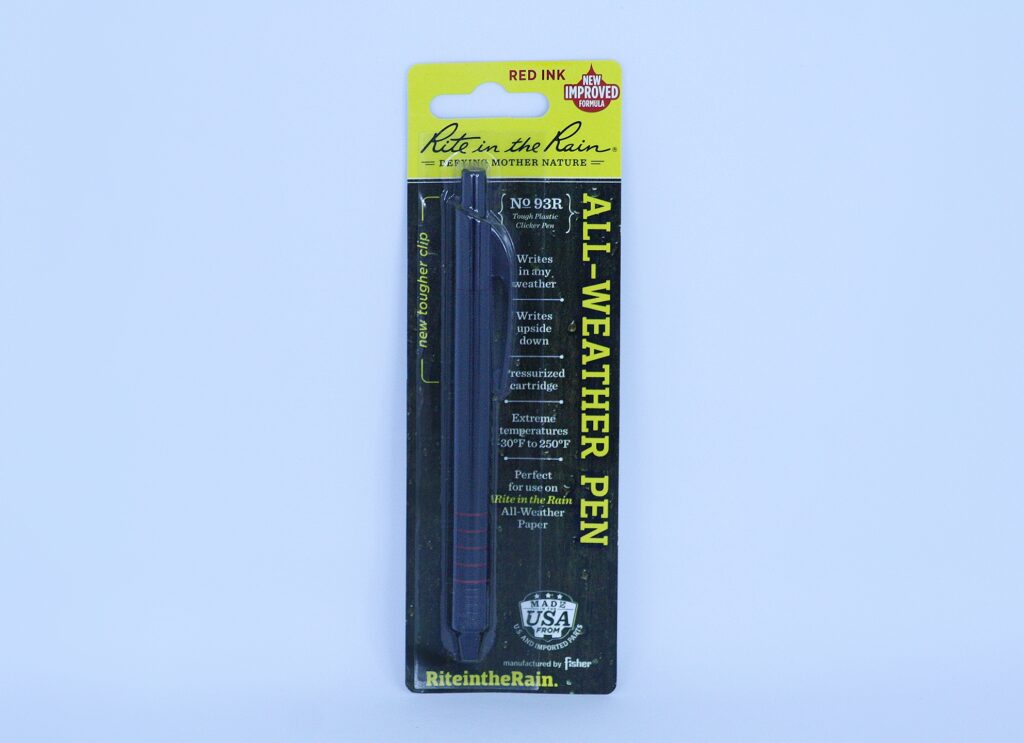 Rite In The Rain All Weather Pocket Clicker Pen No 93r Minex Products