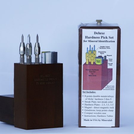 Juego de Rayadores de Dureza con Estuche de Madera