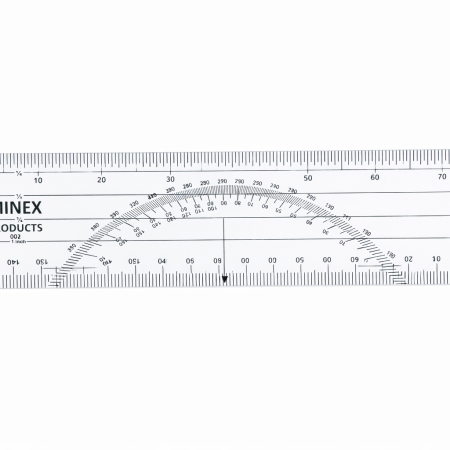 Protactor Topográfico Minex Products – Escalas 1:500 y 1:1000