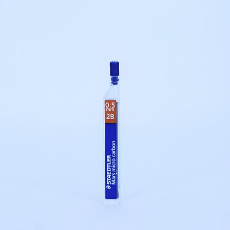 Minas Finas Staedtler 0.5 mm 2B – Tubo de 12 unidades