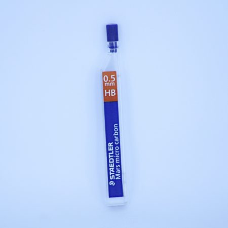 Minas Finas Staedtler 0.5 mm HB – Tubo de 12 unidades