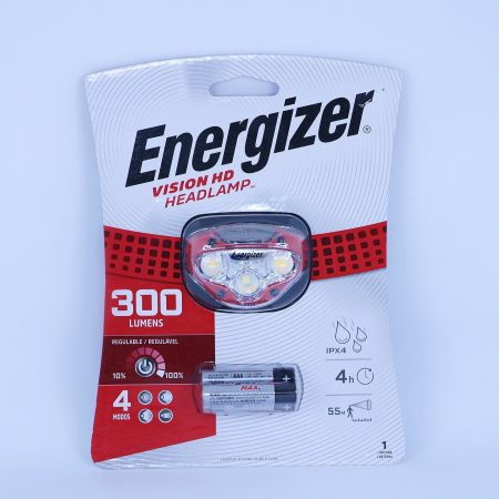 Linterna Frontal Energizer Vision HD 300 lúmenes