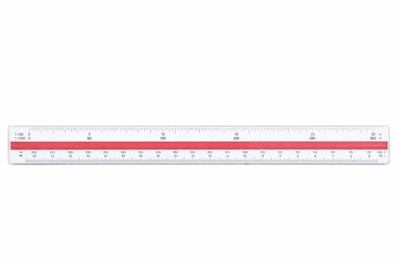 Escalímetro de Plástico Rotring 30 cm